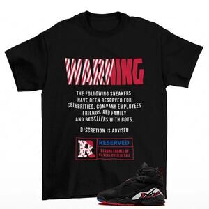 Reserved Playoffs Shirt To Match Jordan 8 Retro Playoffs 305381-062